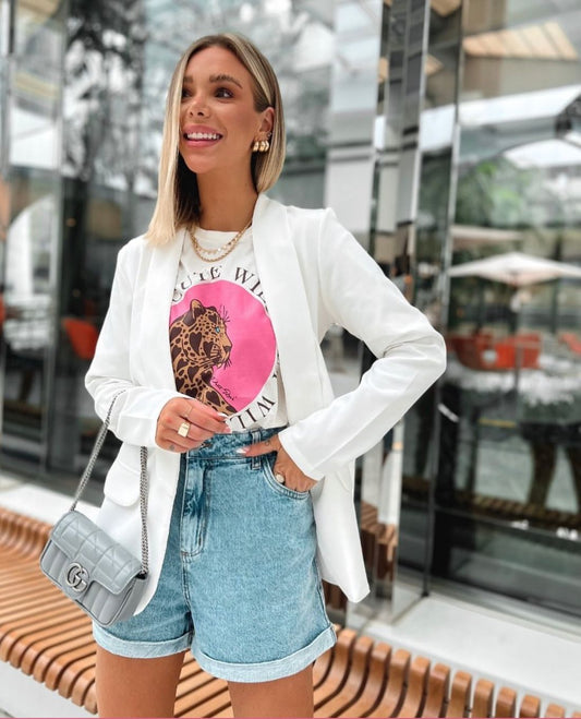 Blazer Alfaiataria Letícia (3 cores)