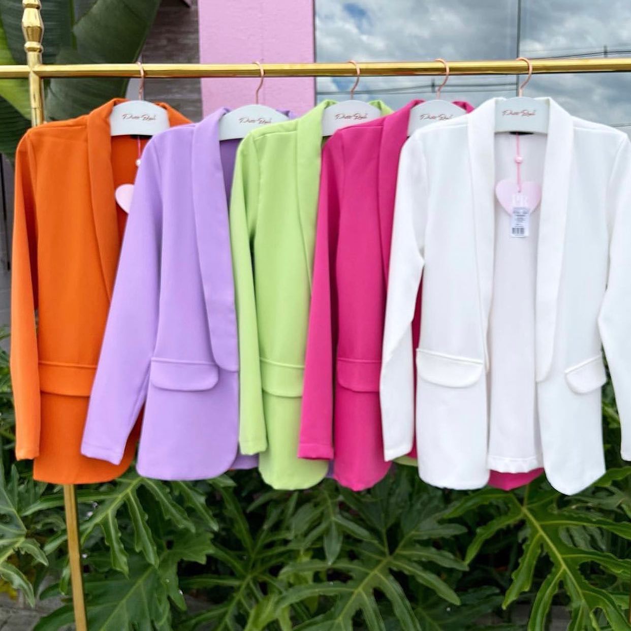 Blazer Alfaiataria Letícia (3 cores)