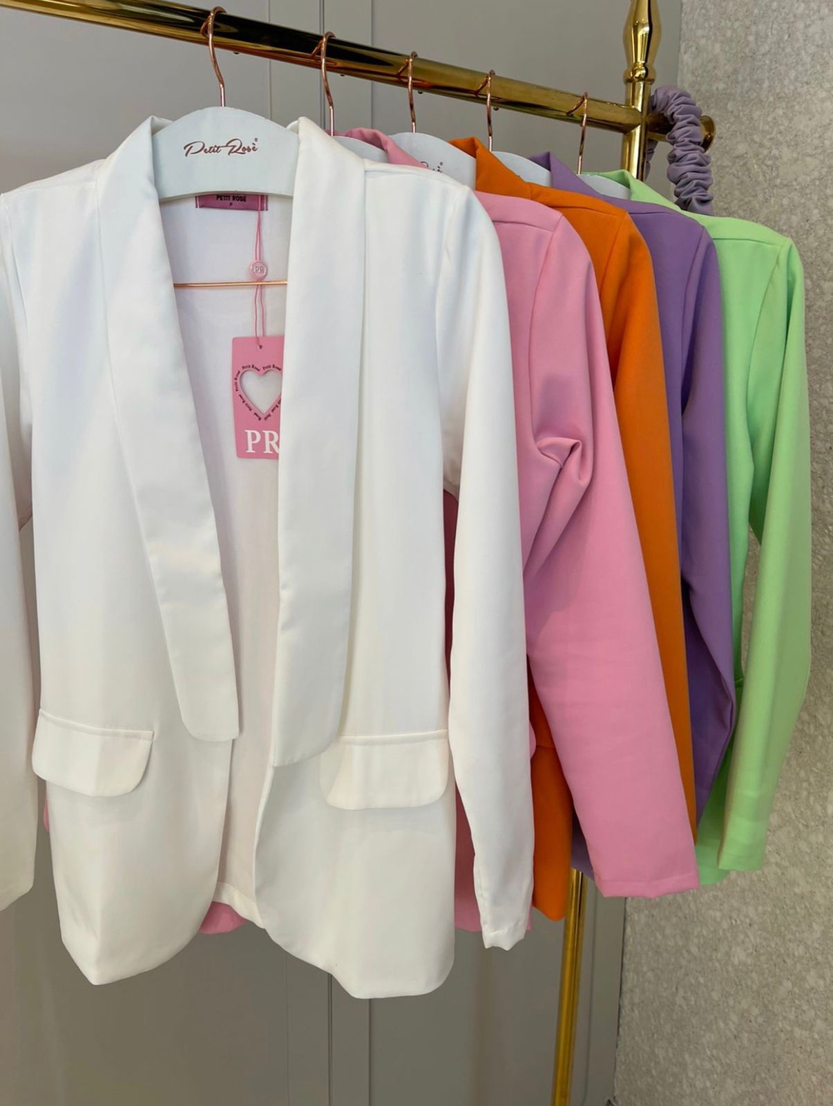 Blazer Alfaiataria Letícia (3 cores)