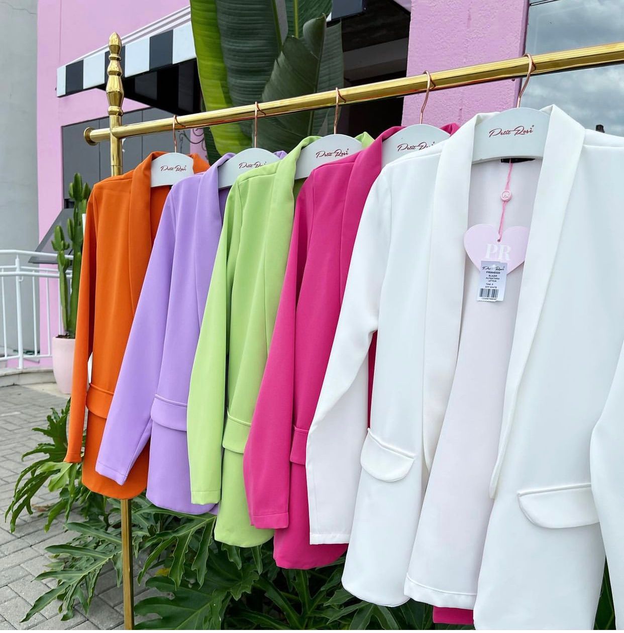 Blazer Alfaiataria Letícia (3 cores)